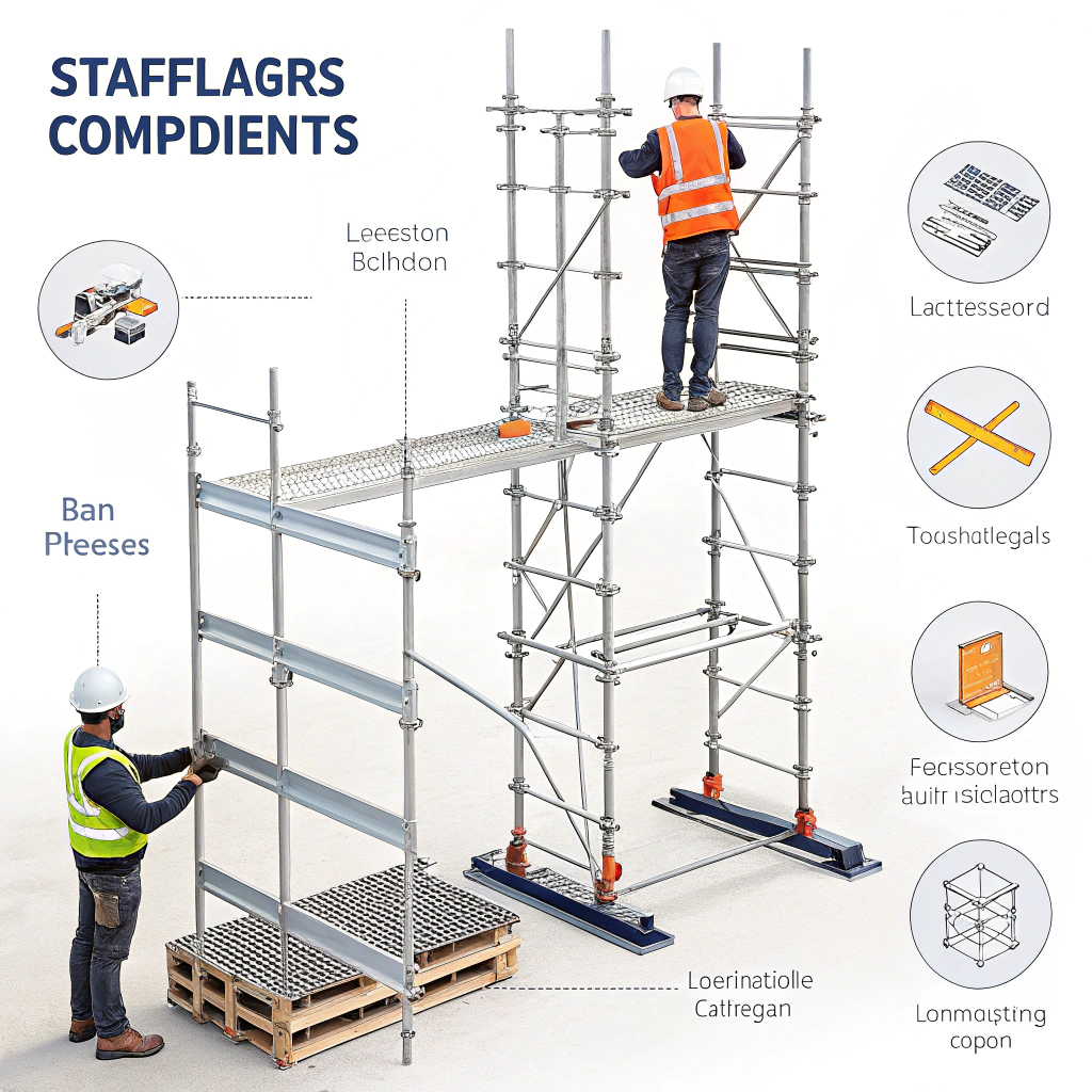 Essential scaffolding components for safe and reliable construction projects